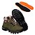 Bota Coturno Adventure Feminino Oliva-Rosa em Couro Legítimo e Solado Costurado - Imagem 1