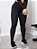 Calça Legging Lisa Preta - Wake Fit - Imagem 4