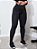 Calça Legging Lisa Preta - Wake Fit - Imagem 3
