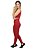 Conjunto Calça Legging e Cropped Basic Vinho - Imagem 2