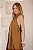 VESTIDO BICOLOR AREIA COM CARAMELO - Imagem 2