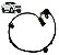 Sensor ABS Traseiro Direito Ranger 2.2 2.5 3.2 ano 2013/.. - Imagem 1