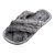 PANTUFA CRUZADA CINZA - Imagem 1