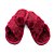 PANTUFA CRUZADA VERMELHO LUXO - Imagem 2