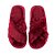 PANTUFA CRUZADA VERMELHO LUXO - Imagem 4
