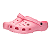 BABUCHE CLASSIC CORFLY ROSA INFANTIL - Imagem 4