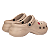BABUCHE PLATAFORMA CORFLY KHAKY - Imagem 5
