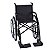 Cadeira de Rodas CDS 102 Pneu Inflável (Roda Raiada) - Imagem 1