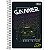 CADERNO 1/4 CAPA FLEX ESPIRAL 96 FOLHAS GAMER TILIBRA D+ 114766 - Imagem 1