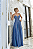 VESTIDO LONGO LINDA AZUL INDIGO - Imagem 4