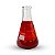 Erlenmeyer 125Ml Boca Estreita Graduado em Vidro Boro 3.3 - Imagem 1
