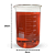 Becker (Bequer) 4000ml Forma Baixa (griffin) Graduado - Imagem 2