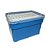 Rack Vazio Para 96 Ponteiras De 200ul (0,2ml) Em Polipropileno Azul (Kasvi) - Imagem 1
