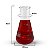 Erlenmeyer 500Ml Boca Larga Graduado em Vidro Boro 3.3 - Imagem 2