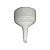 Funil de Buchner 580ml Porcelana Diametro 125mm - Imagem 2