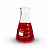 Erlenmeyer 50Ml Boca Estreita Graduado em Vidro Boro 3.3 - Imagem 1
