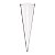 Cone de Imhoff 1000ml Graduado em Vidro Borosilicato - Imagem 1