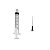 Kit Seringa 5ml Bico Luer Lock + Agulha 25x0,7 Cx C/ 100 Un - Imagem 1