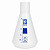 Frasco Erlenmeyer de Plástico Sem Tampa 500ml Nalgon - Imagem 1