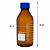 Frasco Reagente Âmbar Tampa Azul Vidro Neutro 1000ml - Imagem 2