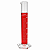Proveta de Vidro 50ml Graduada Base Hexagonal de Vidro - Imagem 1