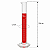 Proveta de Vidro 10ml Graduada Base Hexagonal de Vidro - Imagem 2