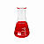 Erlenmeyer 25Ml Boca Estreita Graduado em Vidro Boro 3.3 - Imagem 1
