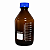 Frasco Reagente Âmbar Tampa Azul Vidro Neutro 2000ml - Imagem 1