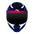 Capacete Norisk FF802 Razor Speed Max Azul/Branco/Vermelho - Imagem 3