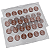 Cocoa form® PLUS Brigadeiro • 24 Cavidades (48 Cavidades no Total) - Imagem 4