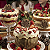 Cocoa Form Sinete Guirlanda Personalizada 6 cavidades - 4cm - Imagem 3