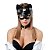 Mascara Couro Festa Fantasia Halloween Mulher Gato - Imagem 2