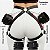 Arreio Harness de Cintura com Algemas e Tornozeleiras – Couro Sintético Premium - Imagem 3