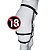 Harness Cinto, Coxa e Cintura Duas Tiras - Arreio Feminino - Arnês - Submission Slim - Imagem 4