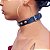 Coleira Choker c/ Spikes em Bola Metal Regulável Punk Rock Gotic - Imagem 3