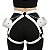 Harness com Algemas Ajustáveis – Couro Sintético Premium - Imagem 3
