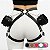 Harness com Algemas Ajustáveis – Couro Sintético Premium - Imagem 1