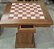 Mesa de Xadrez & Damas 100% madeira maciça Clássica - Imagem 2