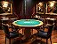 Mesa De Carteado Poker Redonda 100% Madeira Maciça SEM CADEIRAS - Imagem 2