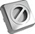 ASPIRACAO QUADRA 50MM CRISTAL INOX - Imagem 4