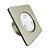 LED (MINI QUADRA) RGB 10W 12V INOX 316 50MM P/PISCINAS - CRISTAL LED INOX - Imagem 1
