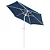 OMBRELONE COM MANIVELA  2,4m AZUL - MOR - Imagem 5