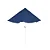 OMBRELONE COM MANIVELA  2,4m AZUL - MOR - Imagem 2