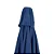 OMBRELONE COM MANIVELA  2,4m AZUL - MOR - Imagem 7