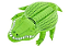 BÓIA CROCODILO MOR - Imagem 1