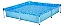 Piscina Infantil Quadrada Estrutural Pvc 1500 Lts - Mor - Imagem 1