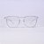 ÓCULOS ARMAÇÃO QUADRADA TRANSPARENTE - Imagem 3
