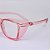 ÓCULOS  ARMAÇÃO QUADRADA ROSA - Imagem 5
