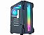 GABINETE GAMER K-MEX CG-01KB BIFROST II FRONTAL FITA LED RGB LAT. VIDRO S/ FONTE - Imagem 1