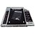 ADAPTADOR HDD SSD CADDY PARA NOTEBOOK SATA/SATA 12,7MM - Imagem 1